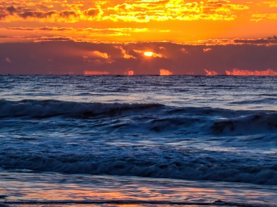 Capturar la esencia de un atardecer de playa