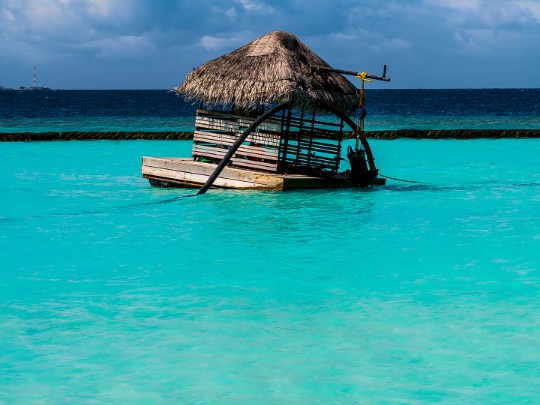 Idyll am Wasser: Charmantes Strohpavillon verzaubert - lebensstil news from xants.net