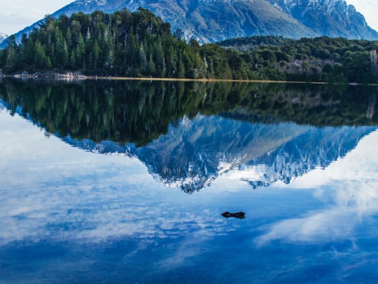 Lago de Nieve: Espejo Mágico en Pico Montañoso - estilo de vida news from xants.net