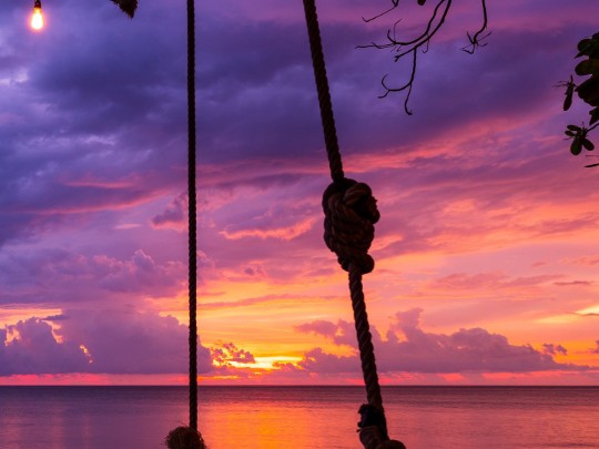 Beach Swings & Sunset Glow: A Magical Coastal Experience - estilo de vida news from xants.net