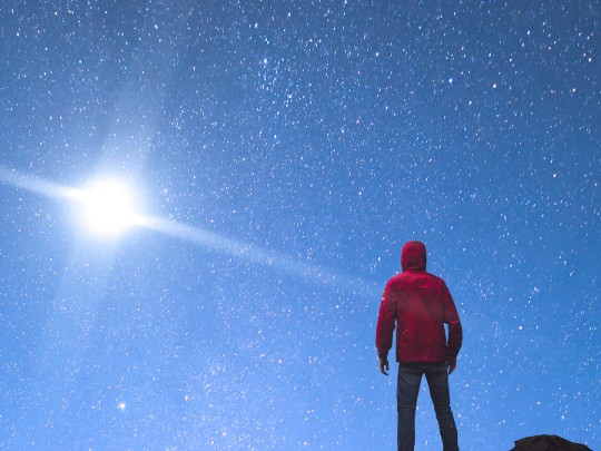 Lost in the Cosmos: Finding Peace and Wonder Under a Starry Sky