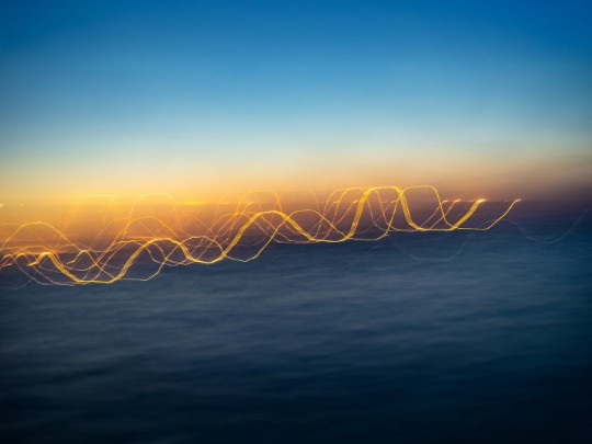 Capturing the Magic of Light Trails on the Sea Surface
