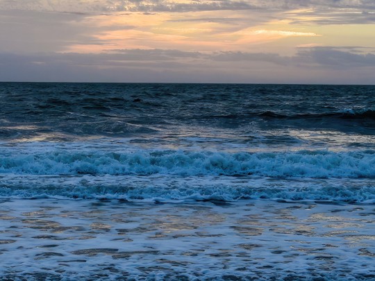 Momenti di pace in mare