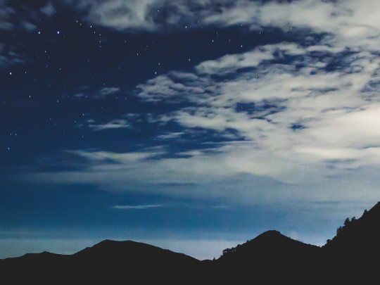 Émerveillement sous les Étoiles : La Magie d'un Ciel Nocturne Montagnard